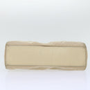 PRADA Hand Bag Nylon Beige Auth cl707-6