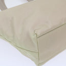 PRADA Hand Bag Nylon Beige Auth cl710-15