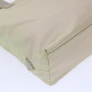 PRADA Hand Bag Nylon Beige Auth cl710-17