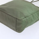 PRADA Shoulder Bag Nylon Khaki Auth cl711-16