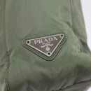 PRADA Shoulder Bag Nylon Khaki Auth cl711-18