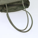 PRADA Shoulder Bag Nylon Khaki Auth cl711-7