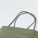 PRADA Shoulder Bag Nylon Khaki Auth cl711-14