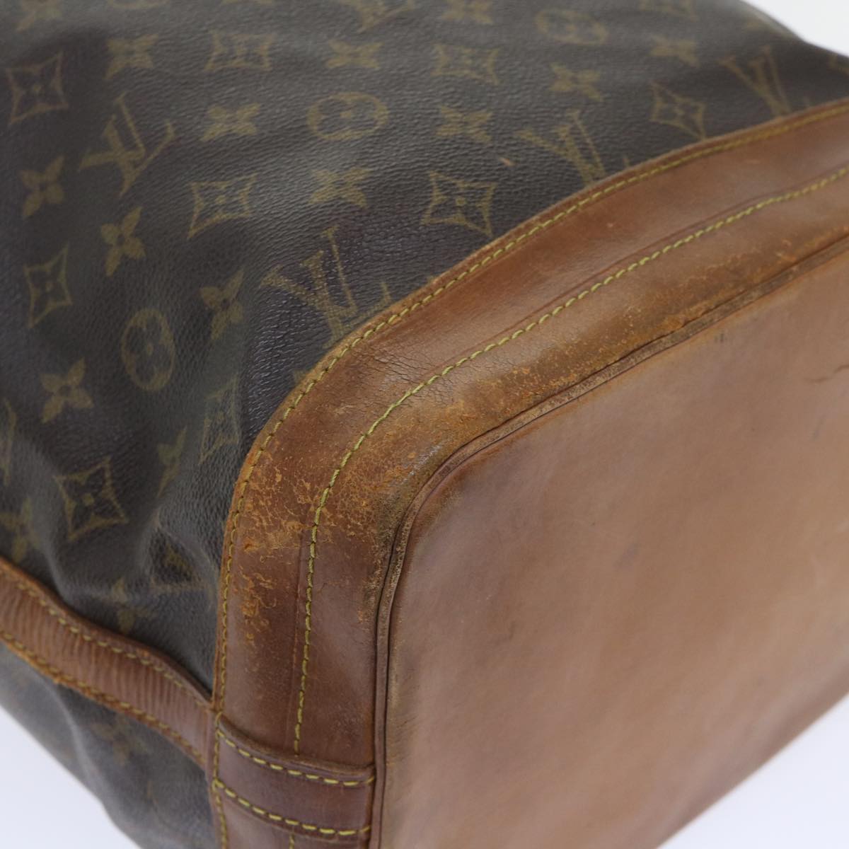 LOUIS VUITTON Monogram Noe Shoulder Bag M42224 LV Auth cl730