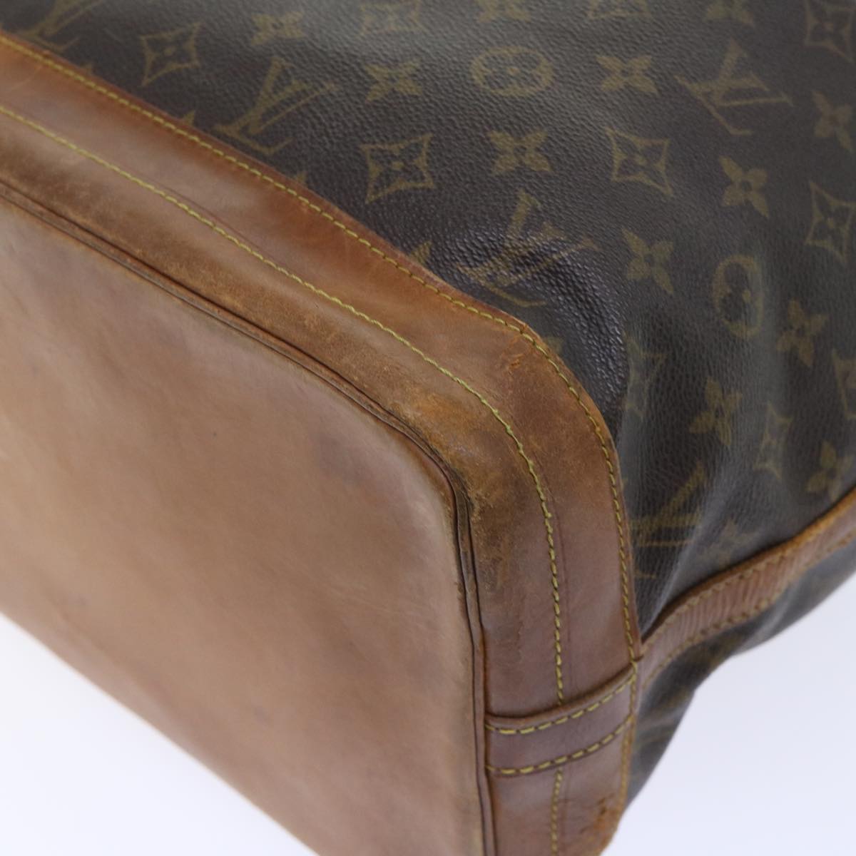 LOUIS VUITTON Monogram Noe Shoulder Bag M42224 LV Auth cl730