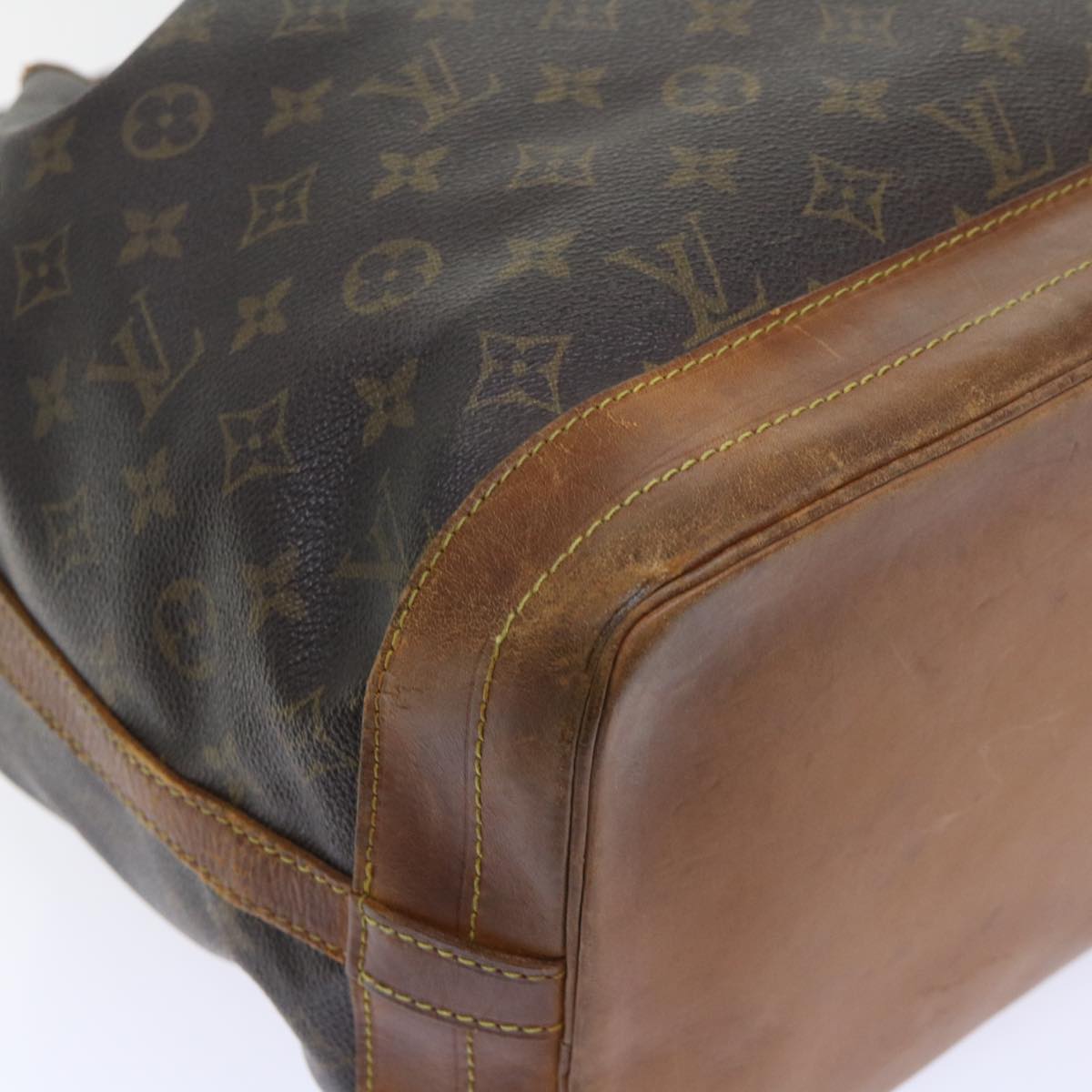 LOUIS VUITTON Monogram Noe Shoulder Bag M42224 LV Auth cl730