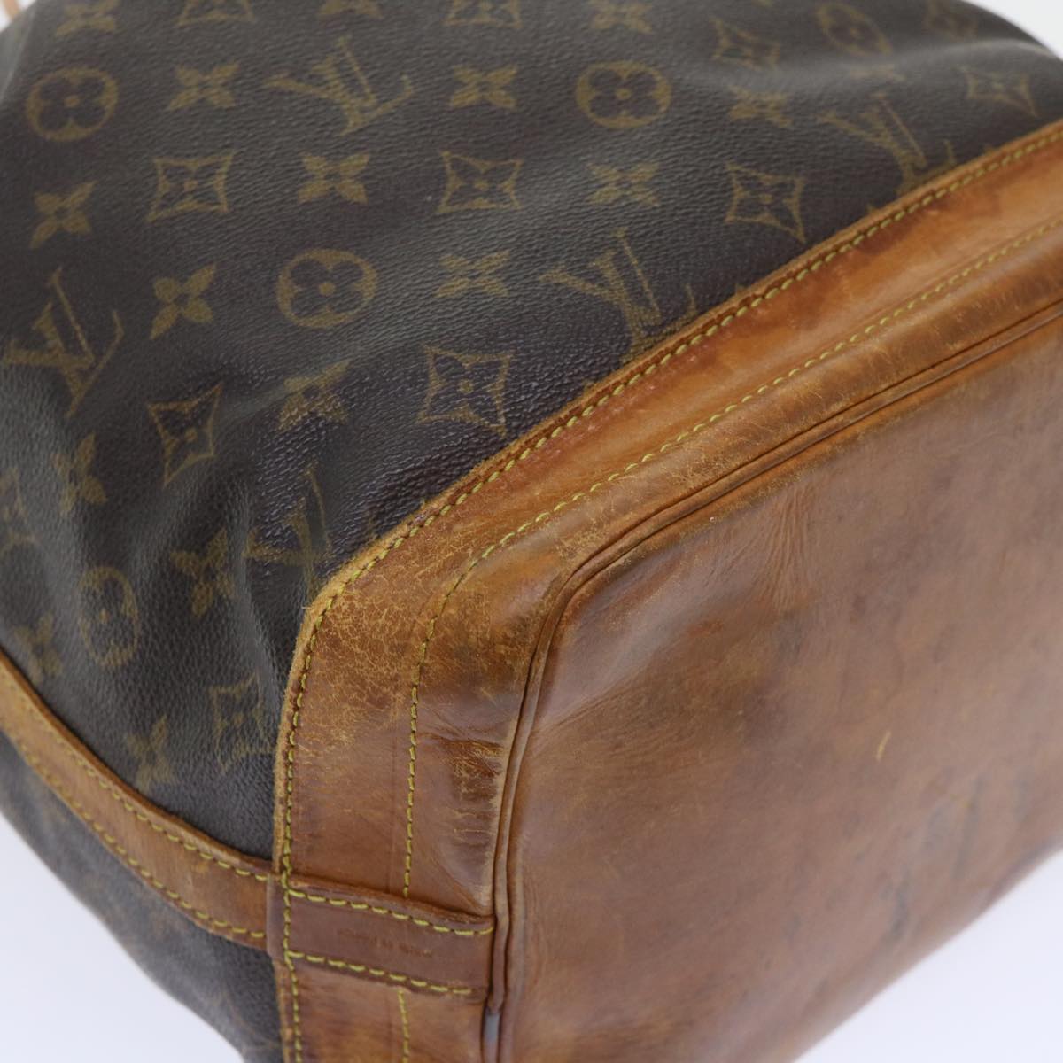 LOUIS VUITTON Monogram Noe Shoulder Bag M42224 LV Auth cl731