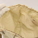 PRADA Tote Bag Nylon Beige Auth cl759-18