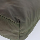 PRADA Hand Bag Nylon Khaki Auth cl772-8