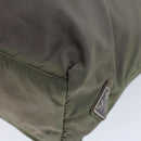 PRADA Hand Bag Nylon Khaki Auth cl772-16