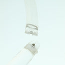 PRADA Hand Bag Leather White Auth cl785-9