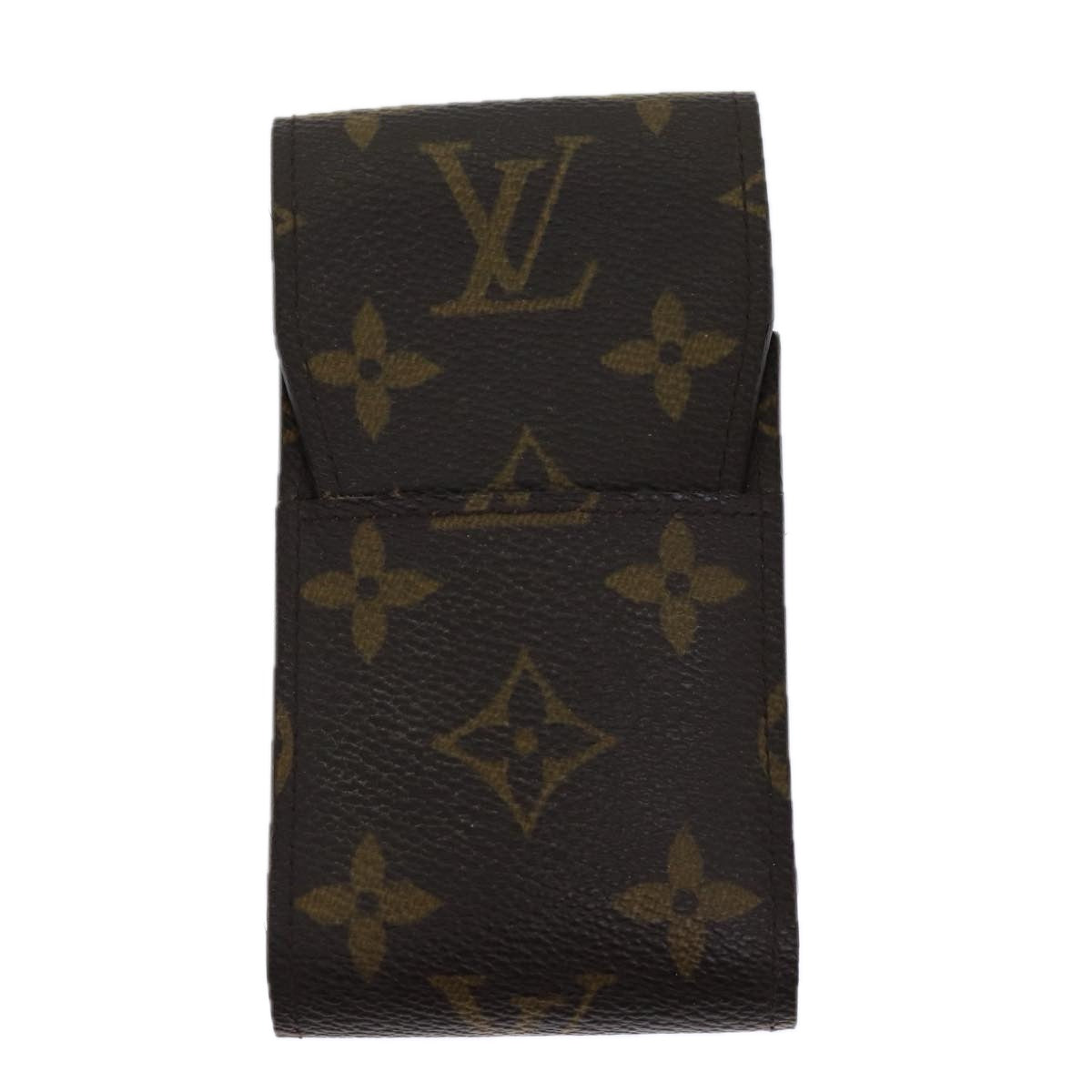 LOUIS VUITTON Monogram Etui Cigarette Case M63024 LV Auth cl826