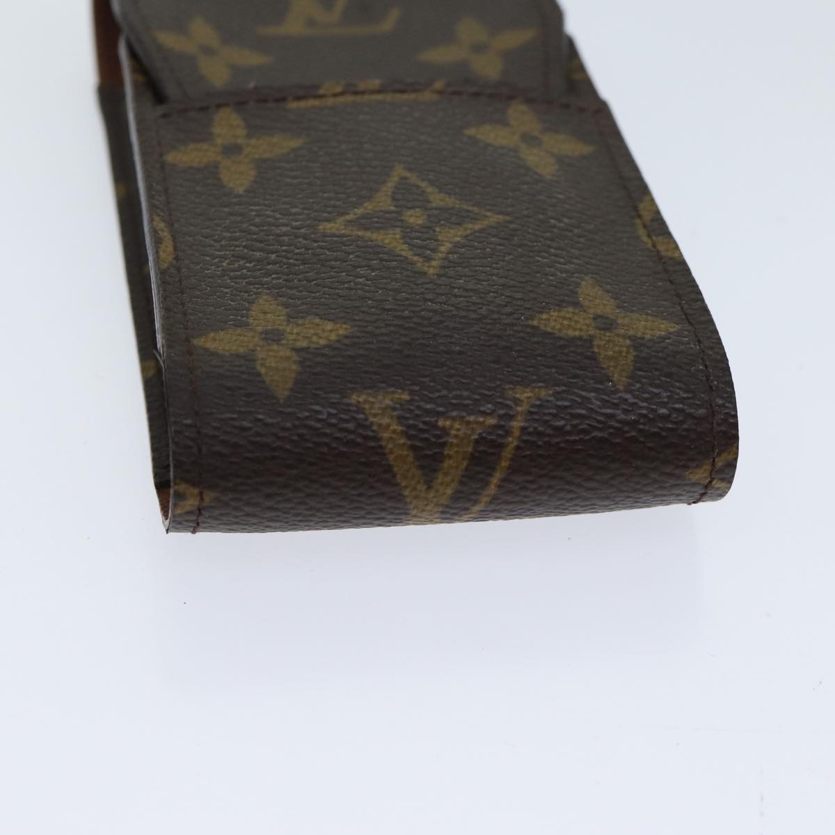 LOUIS VUITTON Monogram Etui Cigarette Case M63024 LV Auth cl826