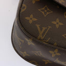 LOUIS VUITTON Monogram Saint Cloud GM Shoulder Bag M51242 LV Auth cl827-15