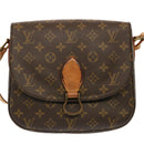 LOUIS VUITTON Monogram Saint Cloud GM Shoulder Bag M51242 LV Auth cl827-13