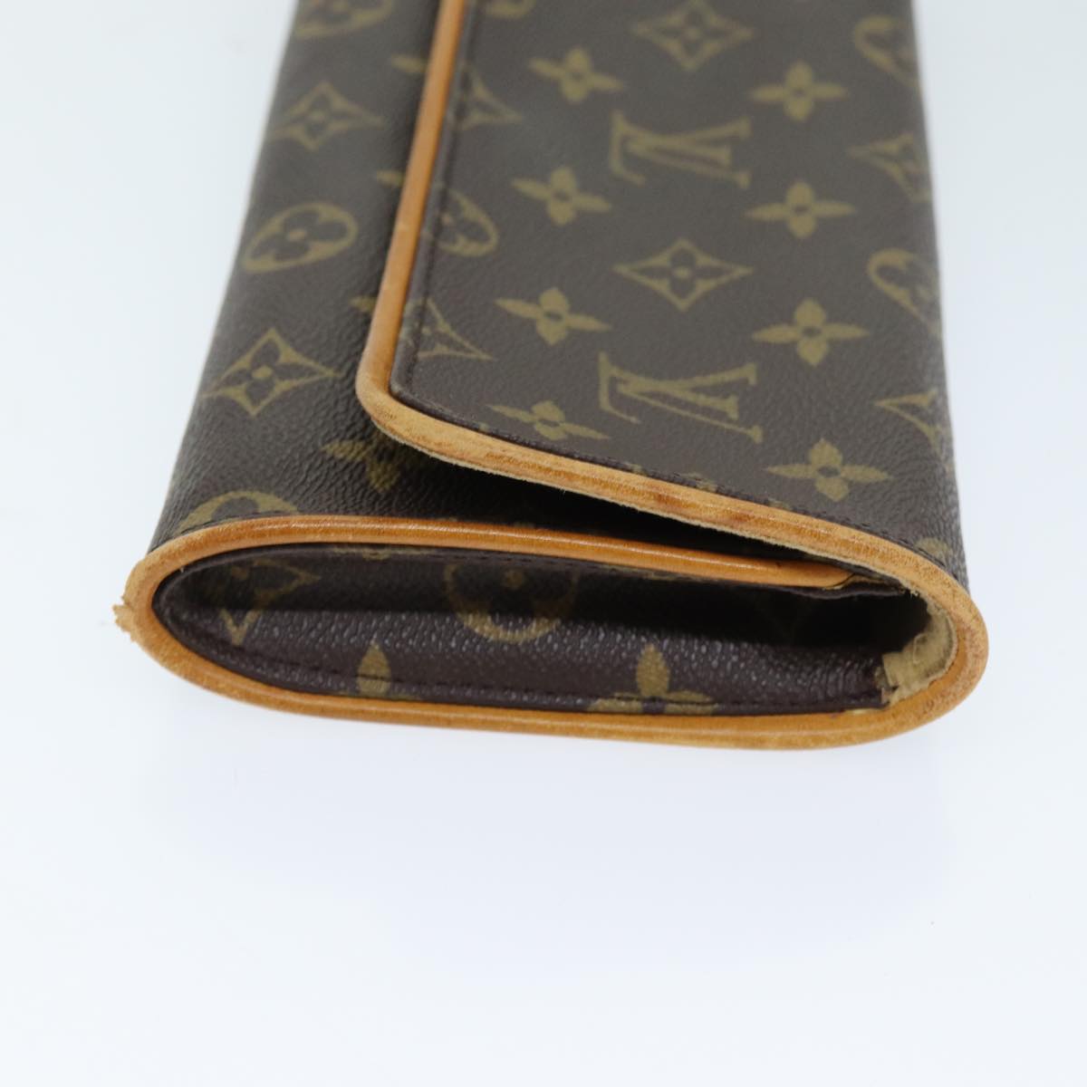 LOUIS VUITTON Monogram Pochette Twin GM Shoulder Bag M51852 LV Auth cl829