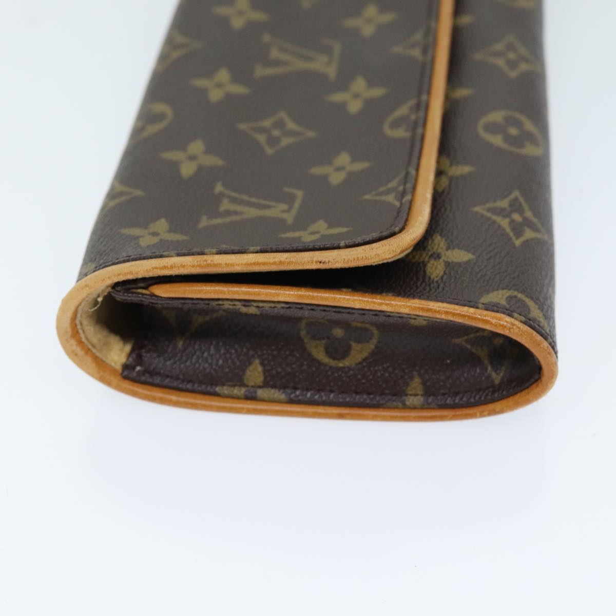 LOUIS VUITTON Monogram Pochette Twin GM Shoulder Bag M51852 LV Auth cl829