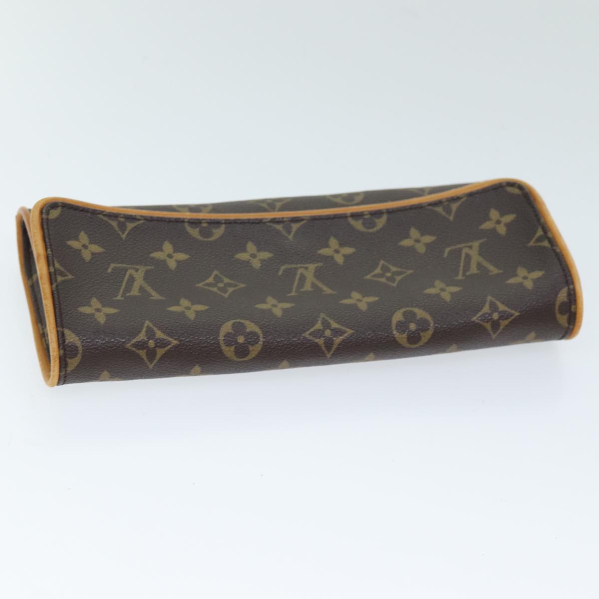 LOUIS VUITTON Monogram Pochette Twin GM Shoulder Bag M51852 LV Auth cl829