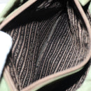 PRADA Hand Bag Nylon Khaki Auth cl841-22