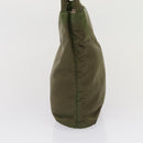 PRADA Hand Bag Nylon Khaki Auth cl841-4