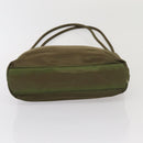 PRADA Hand Bag Nylon Khaki Auth cl841-5