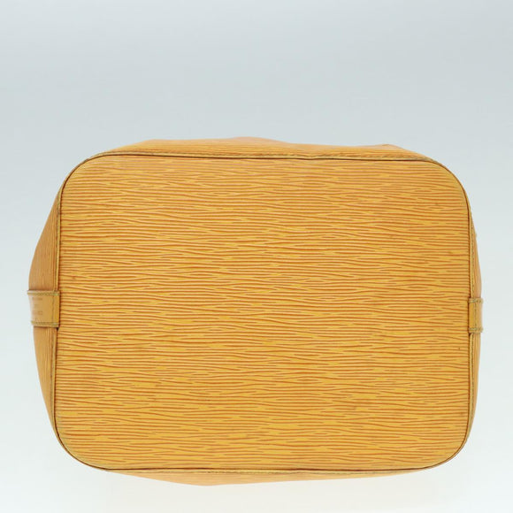 LOUIS VUITTON Epi Petit Noe Shoulder Bag Yellow M44109 LV Auth cl857
