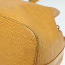 LOUIS VUITTON Epi Petit Noe Shoulder Bag Yellow M44109 LV Auth cl857-17