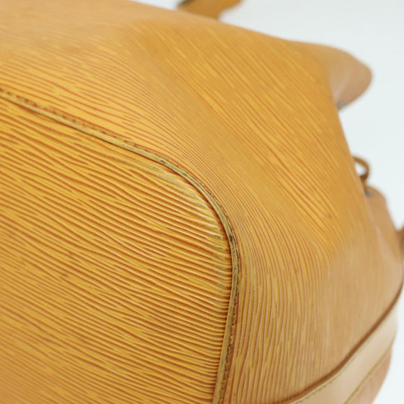 LOUIS VUITTON Epi Petit Noe Shoulder Bag Yellow M44109 LV Auth cl857