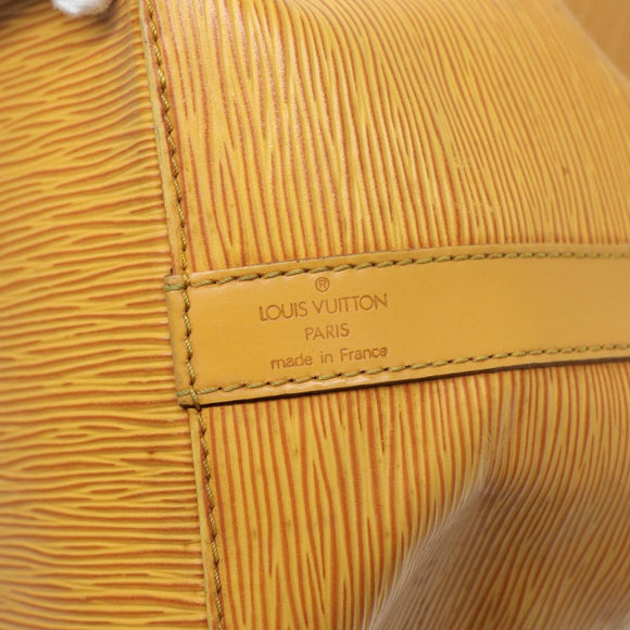 LOUIS VUITTON Epi Petit Noe Shoulder Bag Yellow M44109 LV Auth cl857