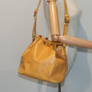 LOUIS VUITTON Epi Petit Noe Shoulder Bag Yellow M44109 LV Auth cl857-24