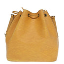 LOUIS VUITTON Epi Petit Noe Shoulder Bag Yellow M44109 LV Auth cl857-2