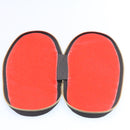 LOUIS VUITTON Supreme Slipper Cover Leather Black LV Auth ds070-9