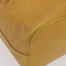 LOUIS VUITTON Epi Petit Noe Shoulder Bag Tassili Yellow M44109 LV Auth ds439-14