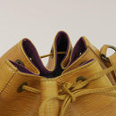 LOUIS VUITTON Epi Petit Noe Shoulder Bag Tassili Yellow M44109 LV Auth ds439-6