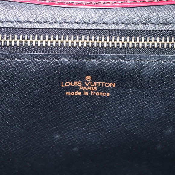 LOUIS VUITTON Epi Montaigne 23 Clutch Bag Red M52667 LV Auth EC007