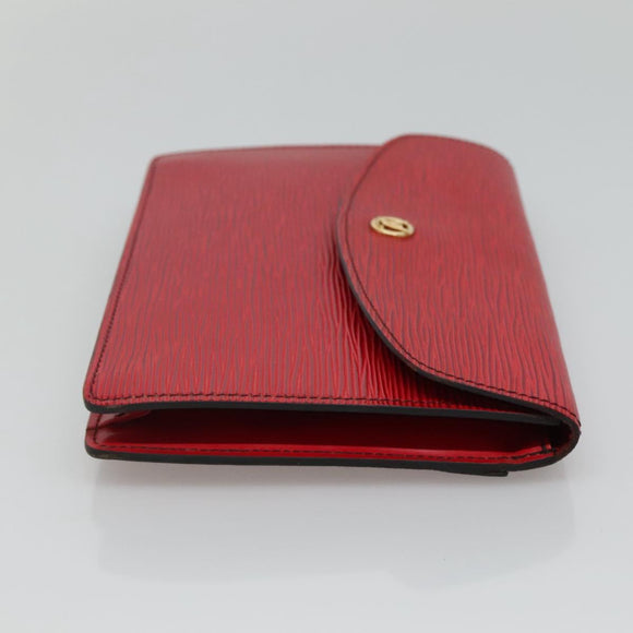 LOUIS VUITTON Epi Montaigne 23 Clutch Bag Red M52667 LV Auth EC007