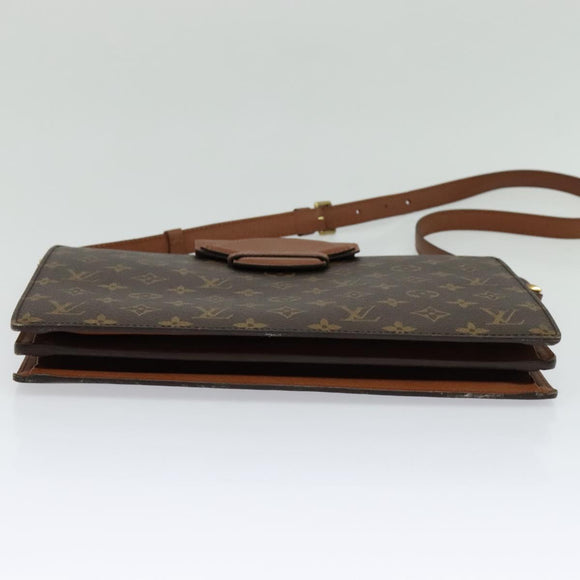 LOUIS VUITTON Monogram Kurcell Shoulder Bag M51375 LV Auth EC010