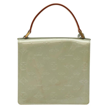 LOUIS VUITTON Monogram Vernis Spring Street Hand Bag Gris M91029 LV Auth EC020 - 0