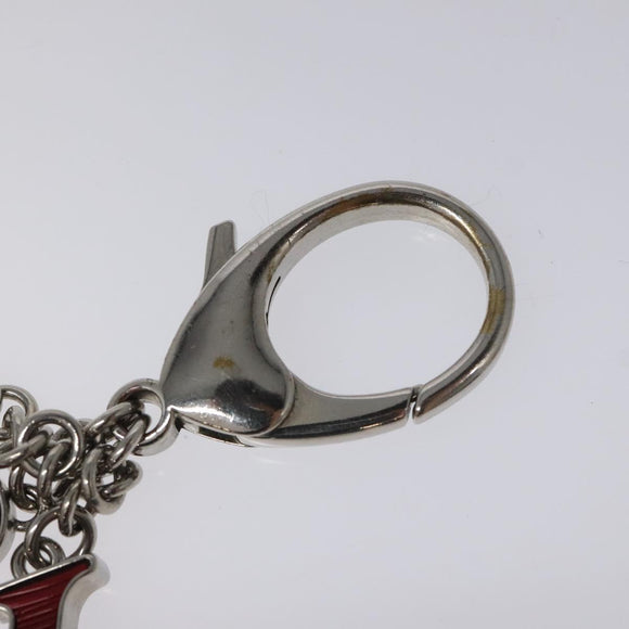 LOUIS VUITTON Epi Bijusac Fleur Deux Charm metal Red M65224 LV Auth EC029