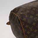 LOUIS VUITTON Monogram Keepall 55 Boston Bag M41424 LV Auth EC039-15