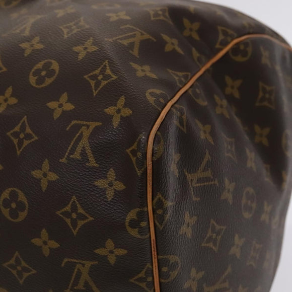 LOUIS VUITTON Monogram Keepall 55 Boston Bag M41424 LV Auth EC039