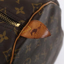 LOUIS VUITTON Monogram Keepall 55 Boston Bag M41424 LV Auth EC039-9