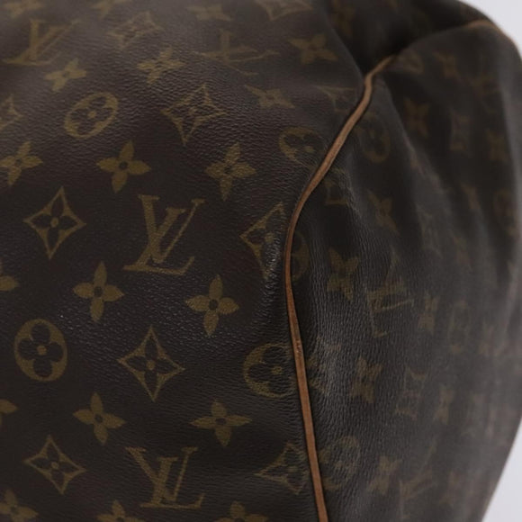 LOUIS VUITTON Monogram Keepall 55 Boston Bag M41424 LV Auth EC040