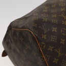LOUIS VUITTON Monogram Keepall 55 Boston Bag M41424 LV Auth EC040-15