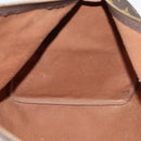 LOUIS VUITTON Monogram Keepall 55 Boston Bag M41424 LV Auth EC040-21