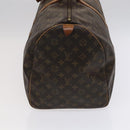 LOUIS VUITTON Monogram Keepall 55 Boston Bag M41424 LV Auth EC040-3