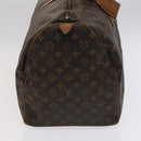 LOUIS VUITTON Monogram Keepall 55 Boston Bag M41424 LV Auth EC040-4