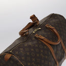 LOUIS VUITTON Monogram Keepall 55 Boston Bag M41424 LV Auth EC040-6