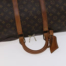 LOUIS VUITTON Monogram Keepall 55 Boston Bag M41424 LV Auth EC040-7