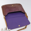 LOUIS VUITTON Monogram Vernis Thompson Street Bag Viole M91095 LV Auth EC046-9